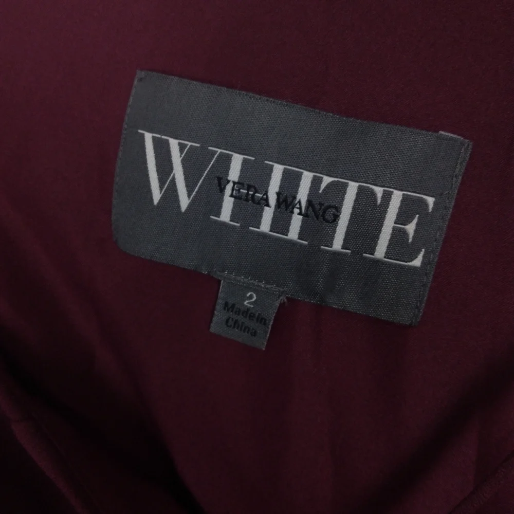 White by Vera Wang Fit & Flare Evening Dress - Picture 5 of 6